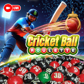 Cricket Ball Roulette scatter live casino